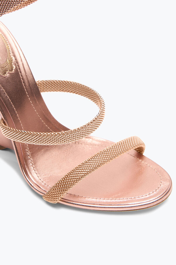 gioiello trigold sinfonia in oro rosa sandalo 105 rene caovilla