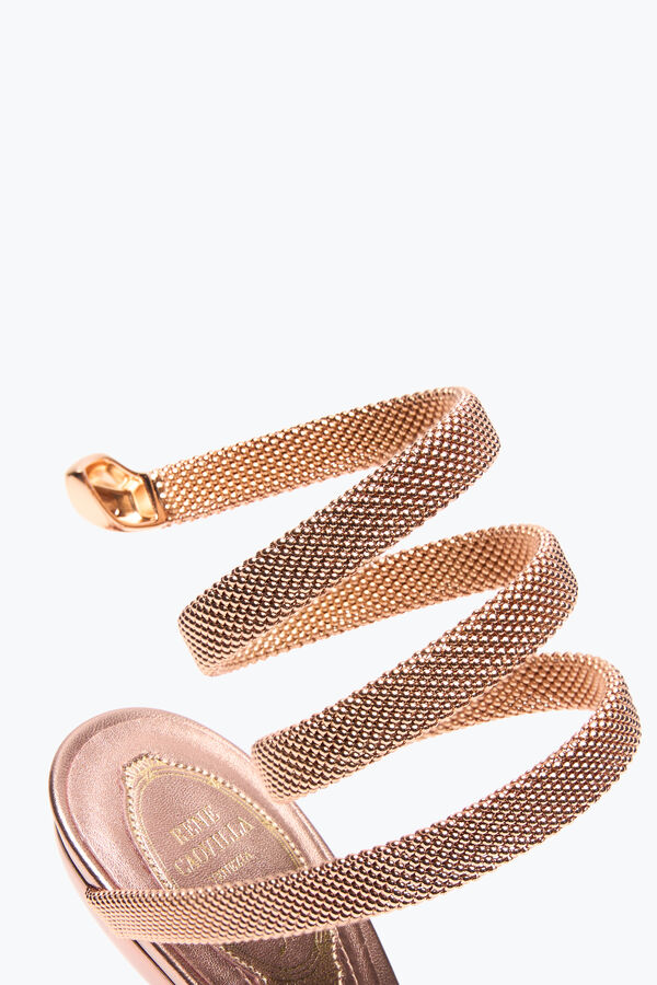 gioiello trigold sinfonia in oro rosa sandalo 105 rene caovilla