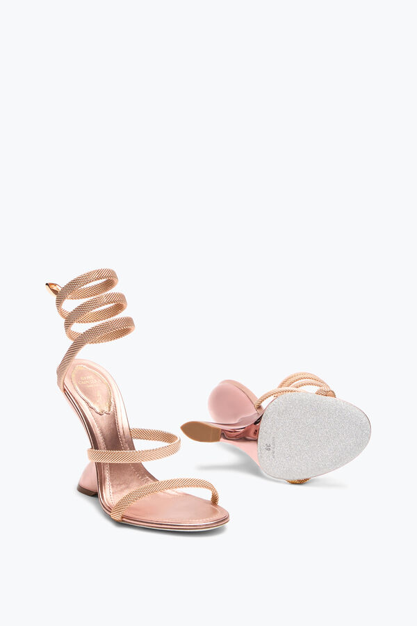 gioiello trigold sinfonia in oro rosa sandalo 105 rene caovilla