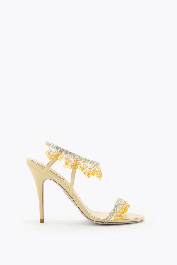 gioiello jahanara pastello giallo sandalo 100 rene caovilla