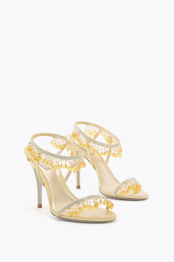gioiello jahanara pastello giallo sandalo 100 rene caovilla