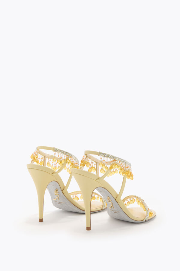 gioiello jahanara pastello giallo sandalo 100 rene caovilla