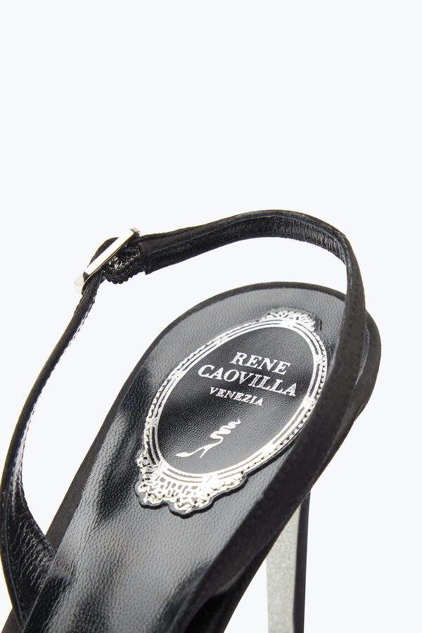 gioiello barbara nero slingback 80 rene caovilla