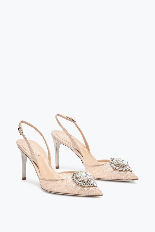 gioiello barbara nuda slingback 80 rene caovilla