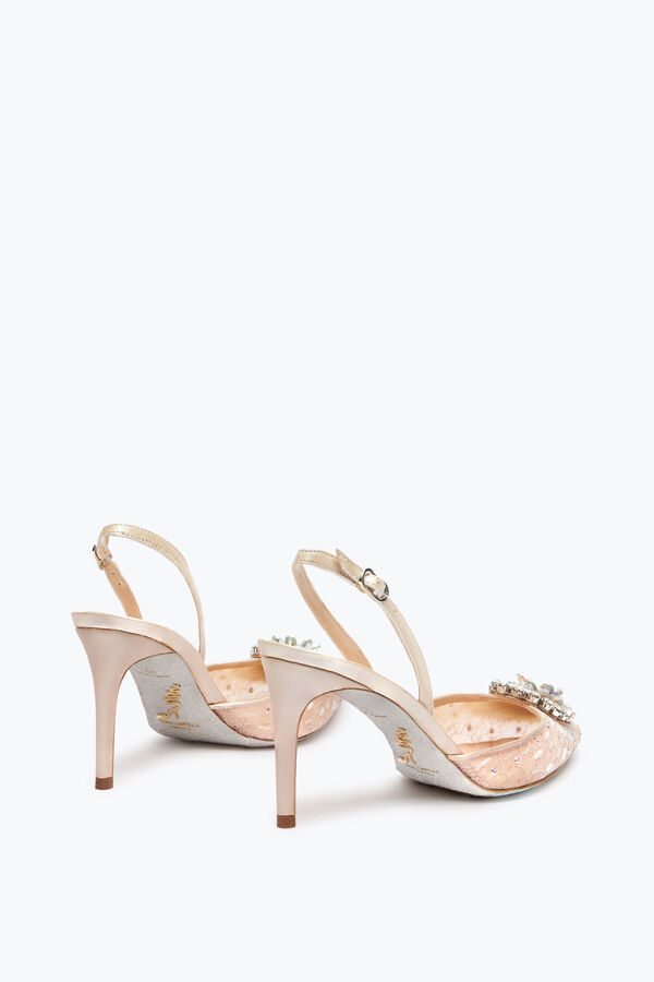 gioiello barbara nuda slingback 80 rene caovilla