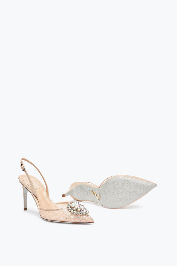 gioiello barbara nuda slingback 80 rene caovilla