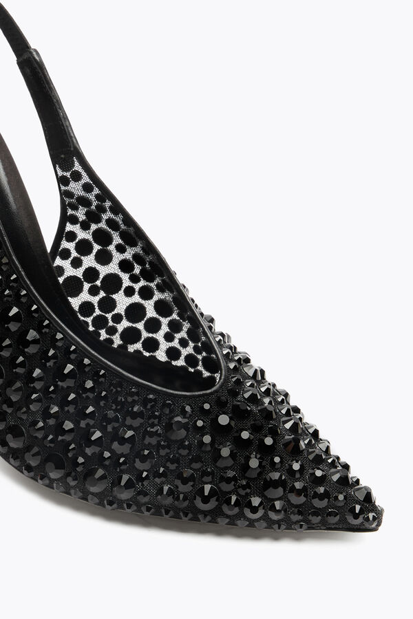 gioiello gilda nero slingback 105 rene caovilla