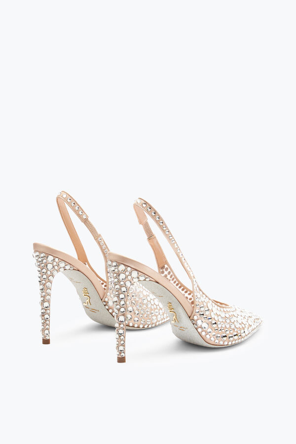 gioiello gilda nudo slingback 105 rene caovilla