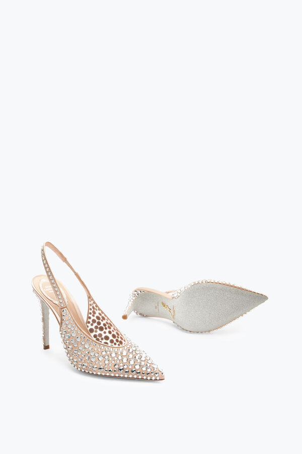 gioiello gilda nudo slingback 105 rene caovilla