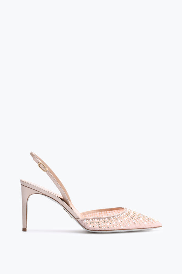 gioiello aretha nudo slingback 80 rene caovilla