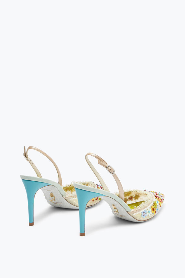 gioiello bloom slingback 80 rene caovilla