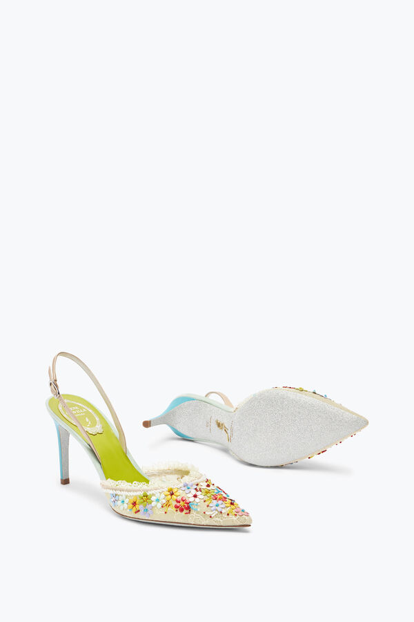 gioiello bloom slingback 80 rene caovilla
