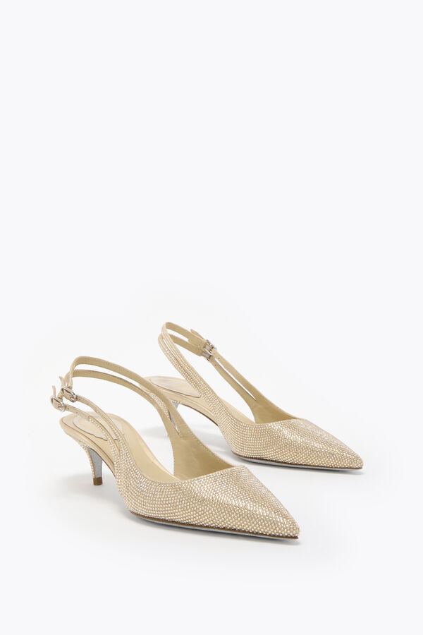 gioiello olivia gold slingback 50 rene caovilla