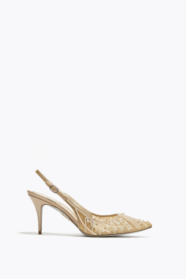 gioiello bella miele slingback 80 rene caovilla