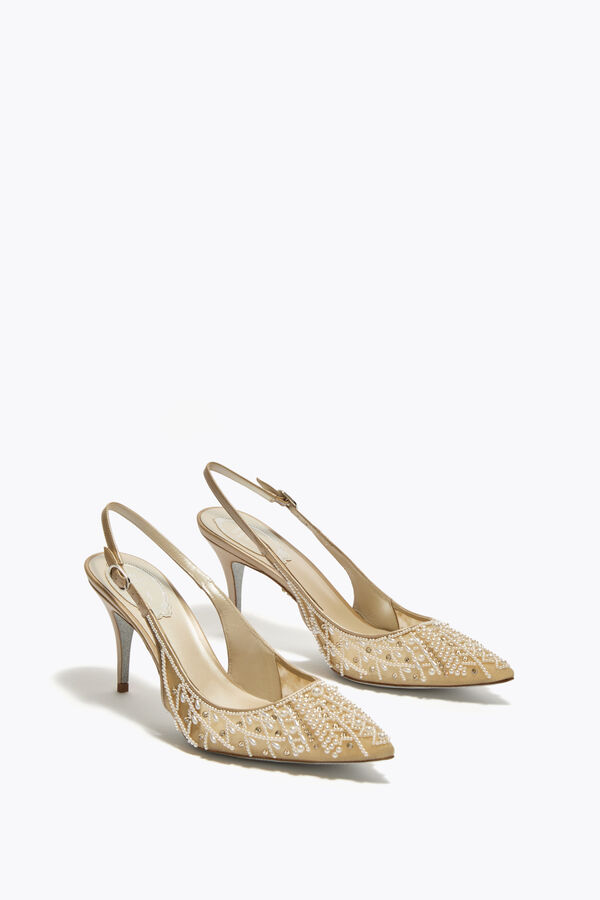 gioiello bella miele slingback 80 rene caovilla