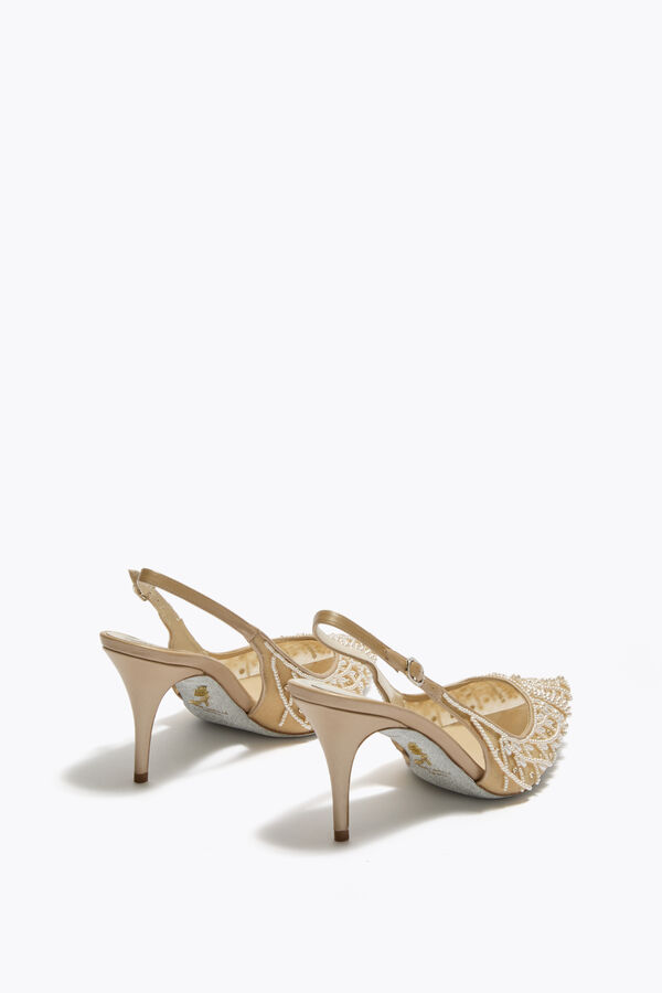 gioiello bella miele slingback 80 rene caovilla