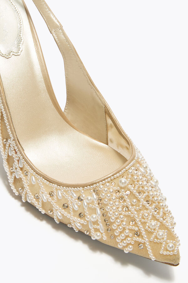 gioiello bella miele slingback 80 rene caovilla