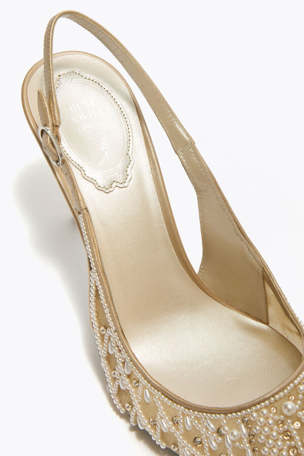 gioiello bella miele slingback 80 rene caovilla