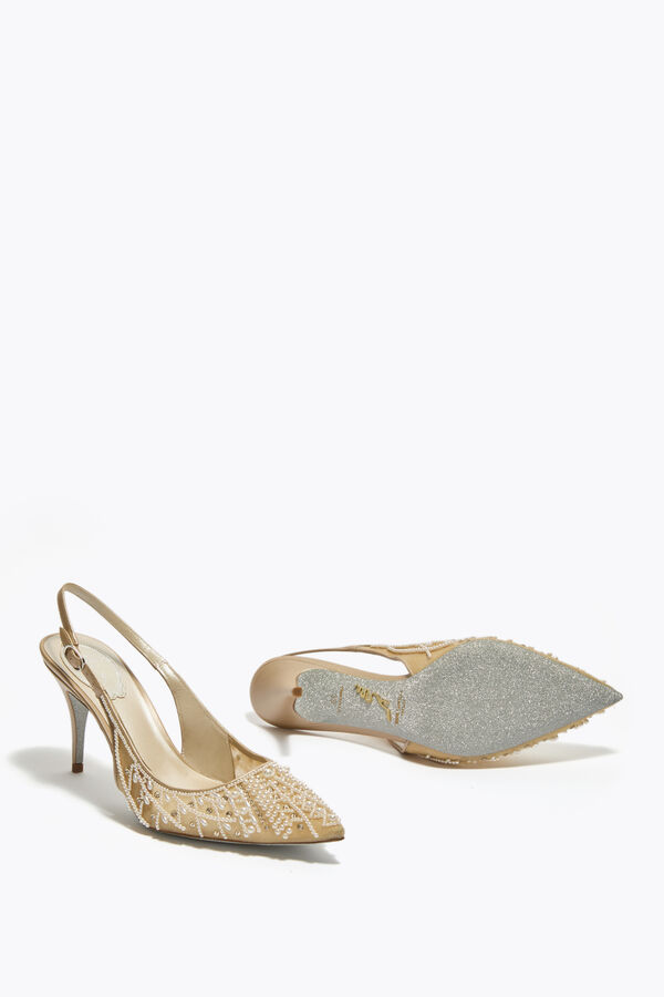gioiello bella miele slingback 80 rene caovilla