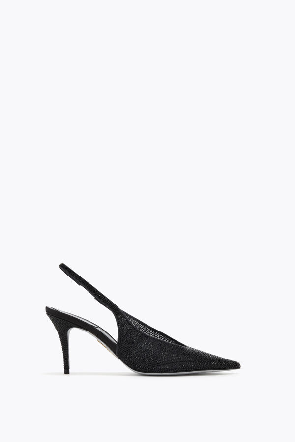 gioiello jinny nero slingback 80 rene caovilla