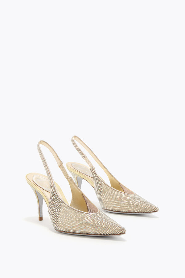 gioiello jinny giallo limone slingback 80 rene caovilla