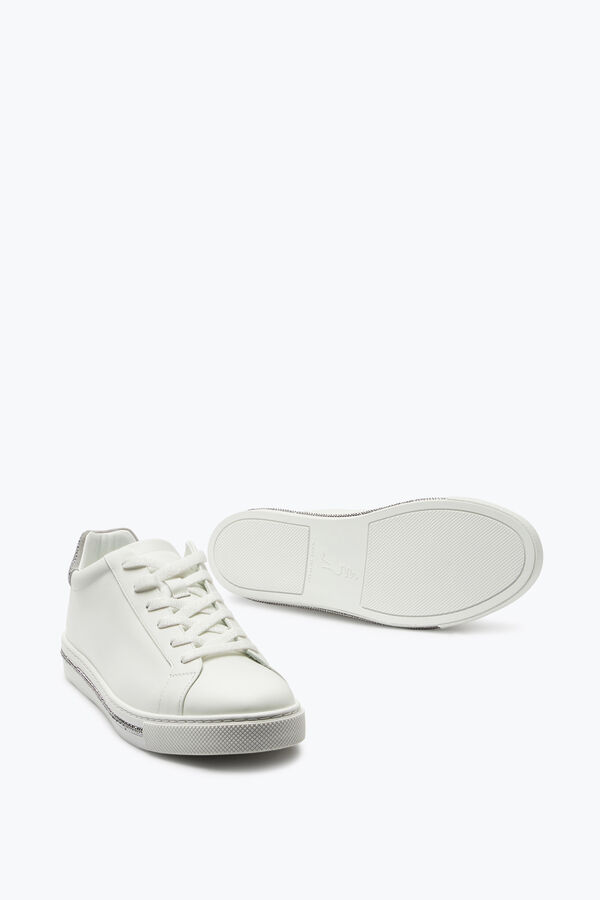 gioiello xtra bianco e argento sneaker 15 rene caovilla
