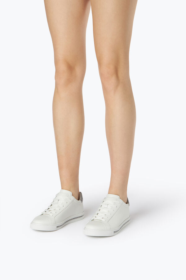 gioiello xtra bianco e argento sneaker 15 rene caovilla