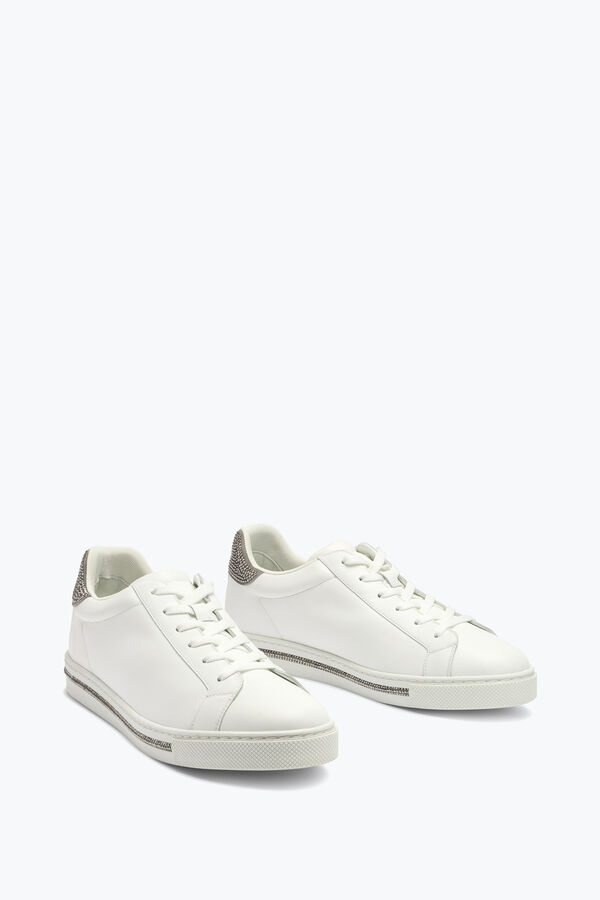 gioiello xtra cristallo bianco argento sneakers 15 rene caovilla